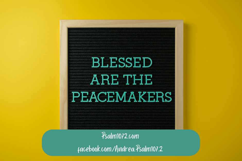 Peacemakers; Not Push-Overs