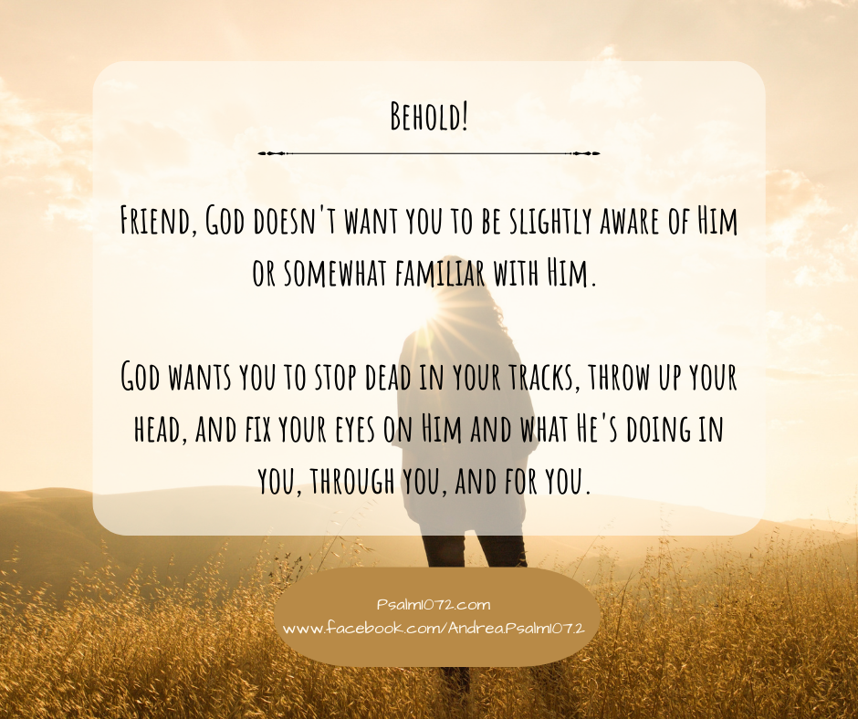 Behold, I am doing a new thing… – The Fruitful Educator