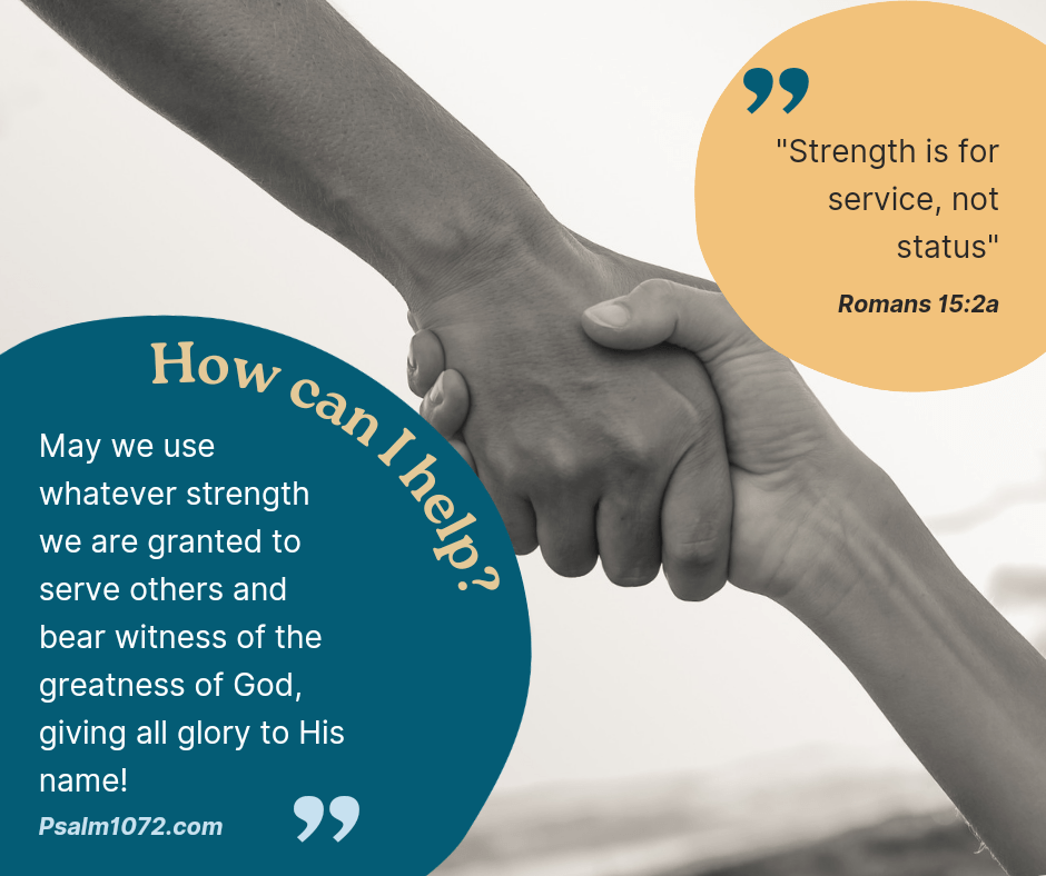 Strength is for Service