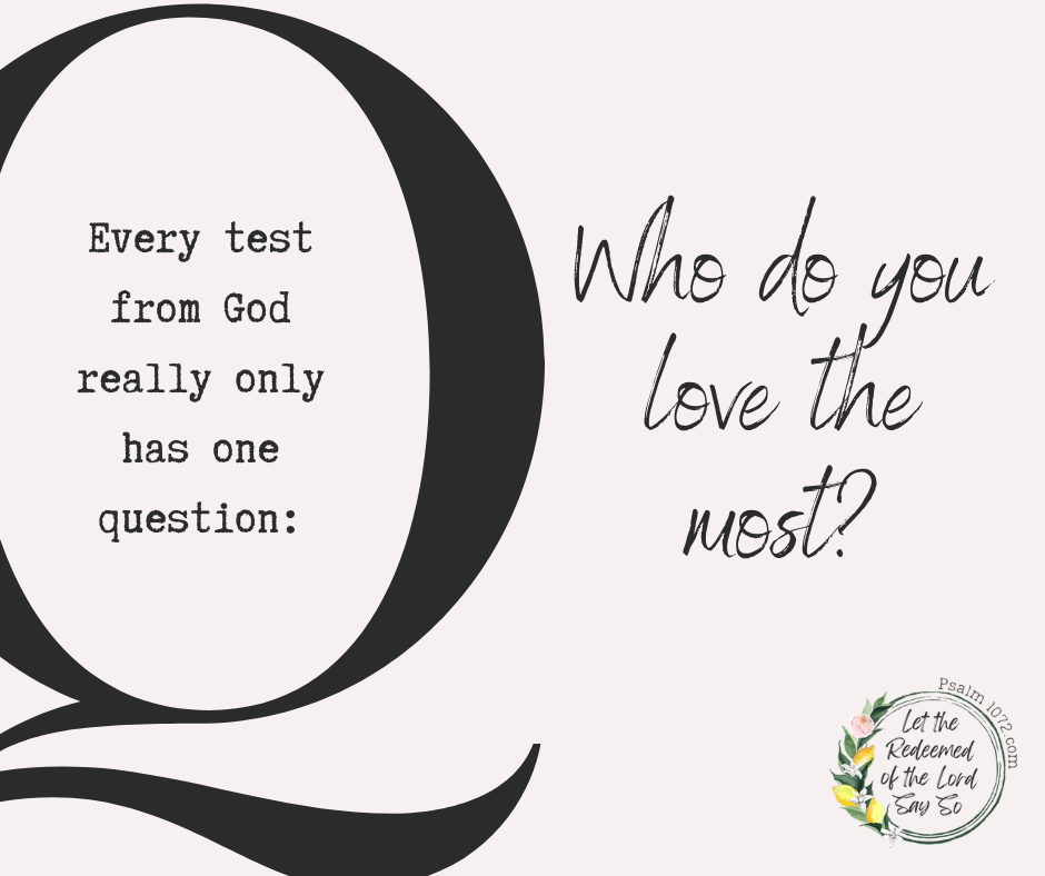 The One Question on Every Test