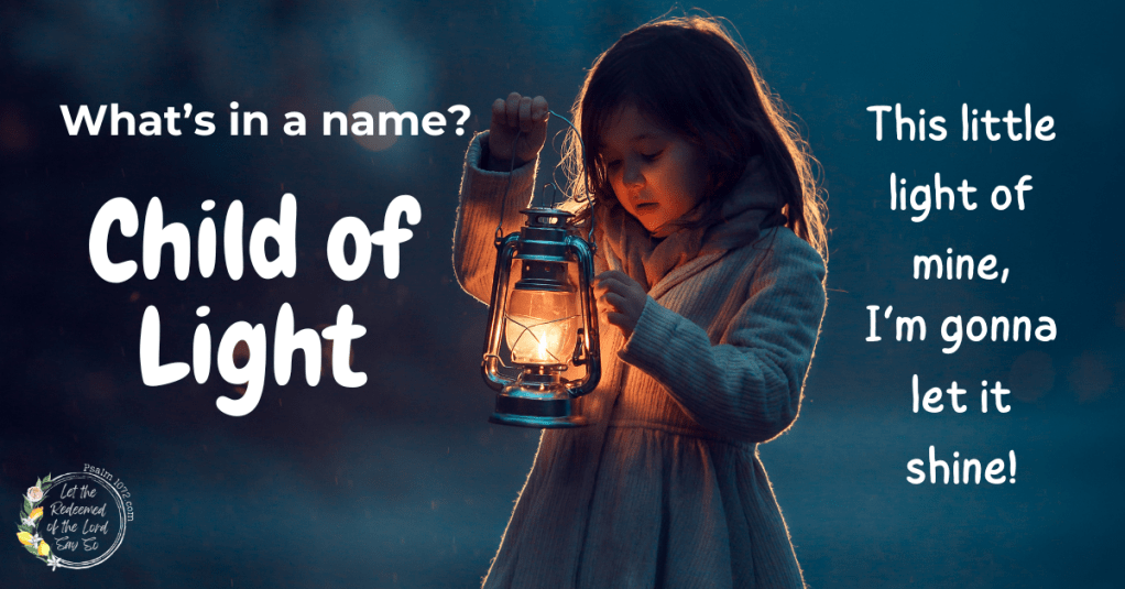 What’s in a Name: Child of Light