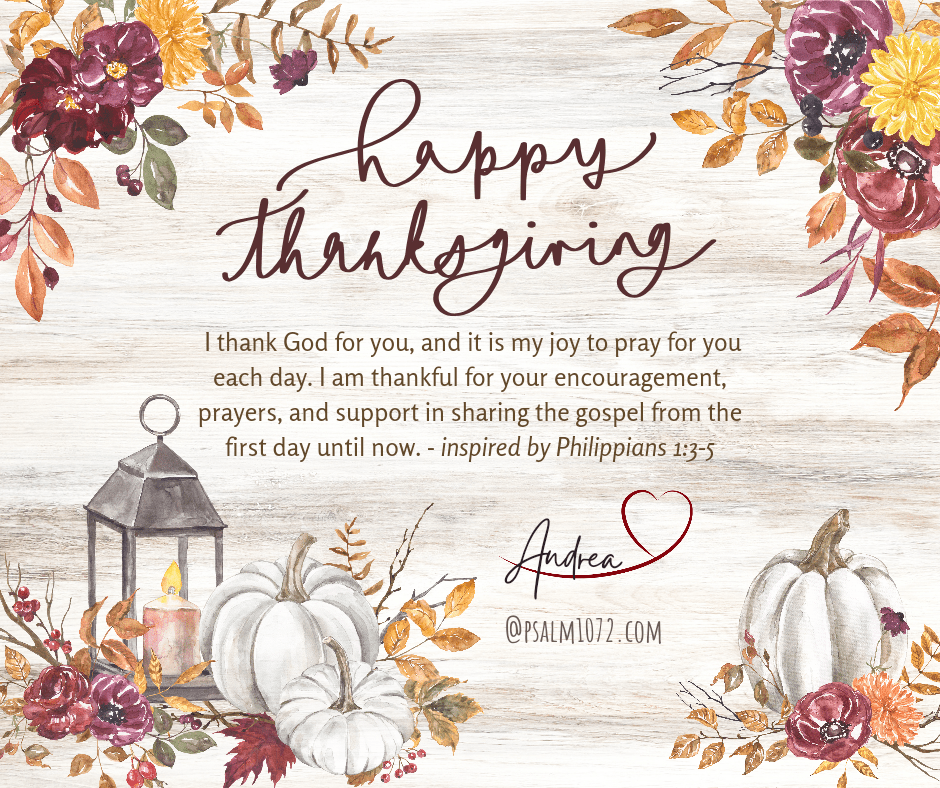 Happy Thanksgiving!