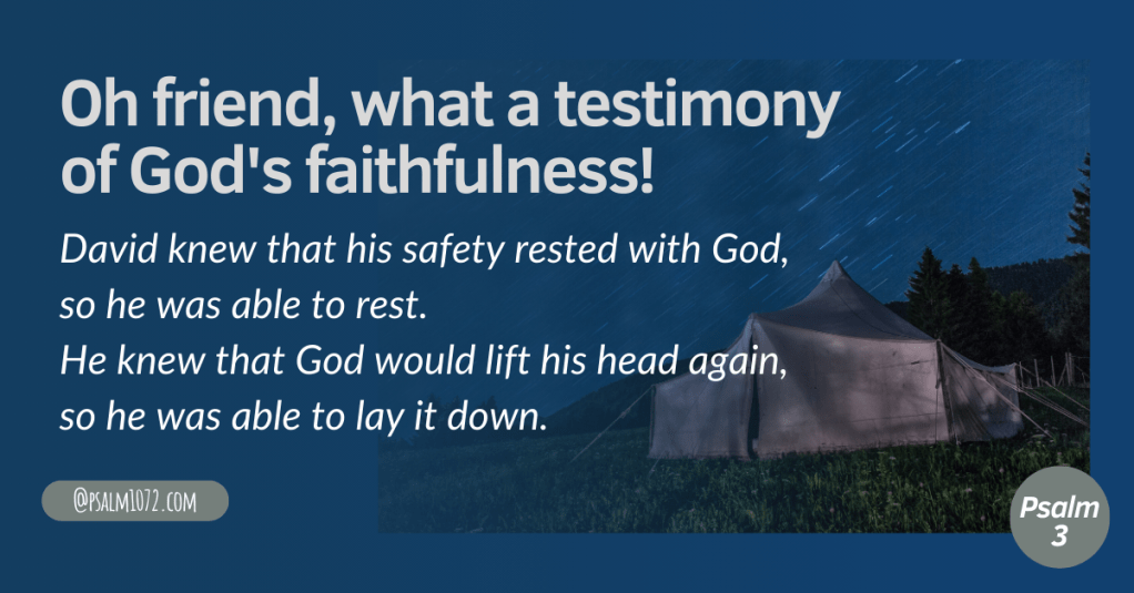 Psalm 3: Continued, Confidence in Troubled Times
